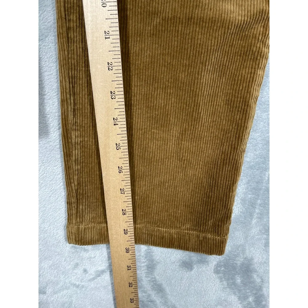 Polo Ralph Lauren Kids Tan Brown Corduroy Straight Leg Pants Size 18 Pony Logo